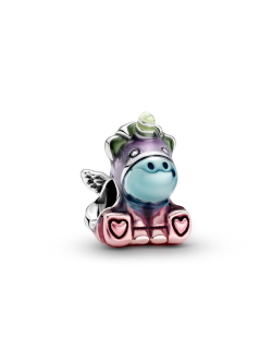 Multicolor Colourful Rainbow Bruno the Unicorn Charm